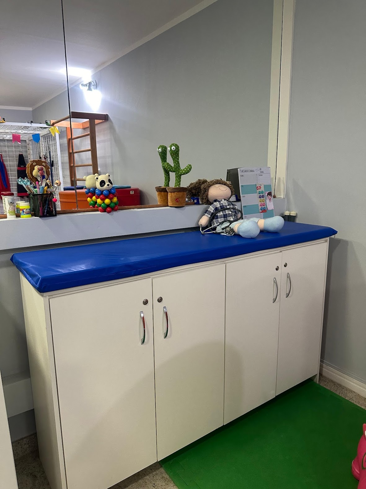 Sala de avaliação e atendimento